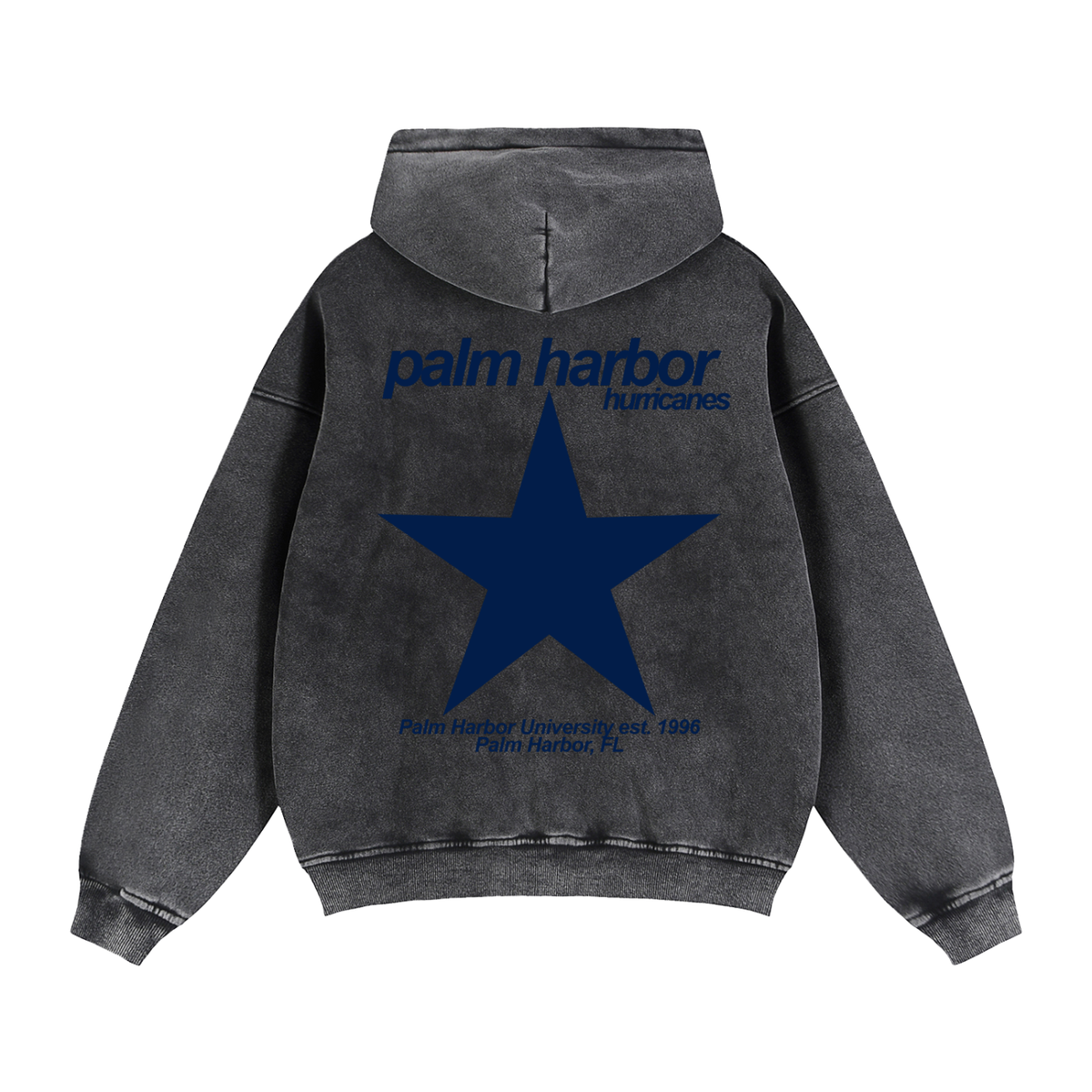 Zip-Through Boxy Fleece Hoodie