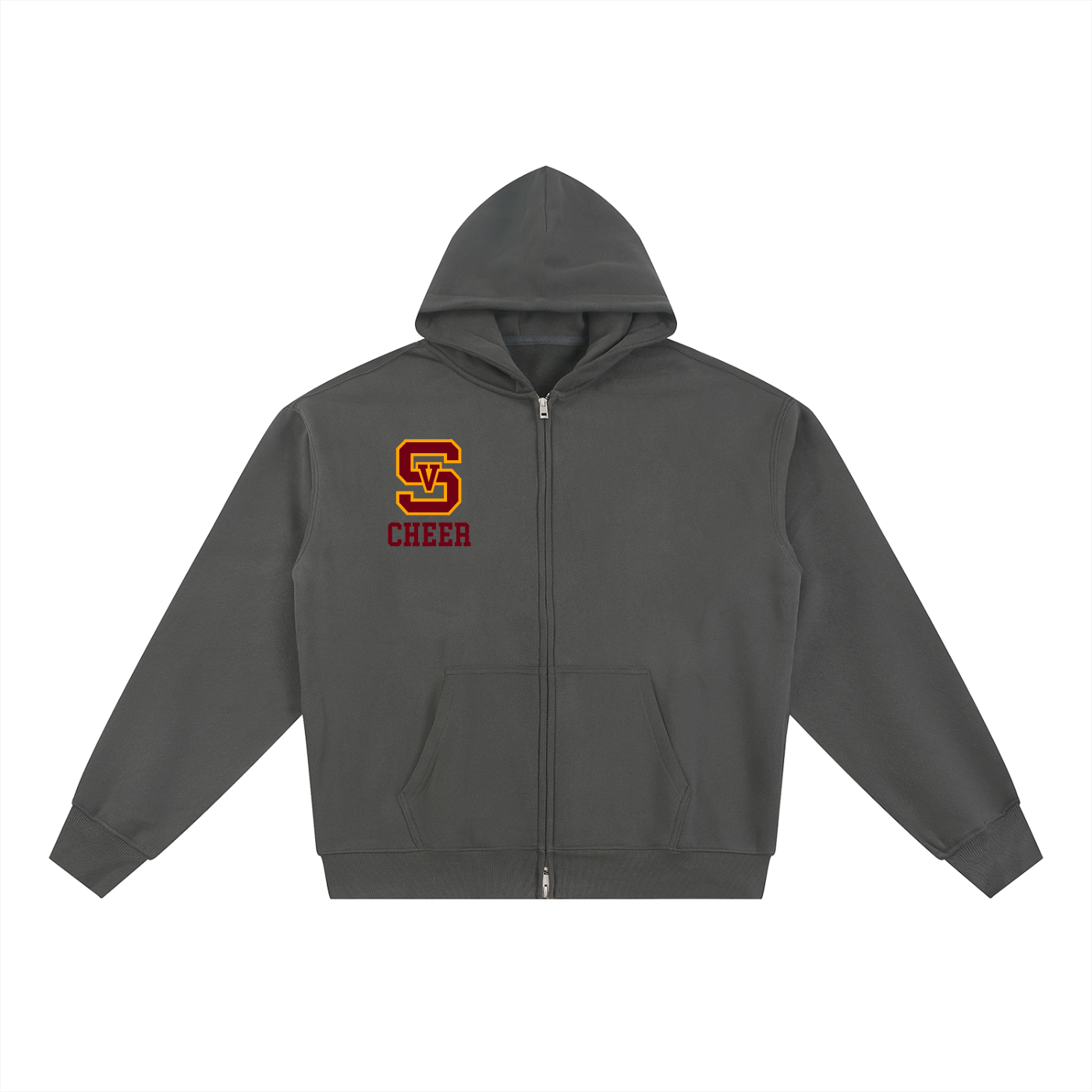 Year Simi Valley Essential Fleece Zip-Through Hoodie