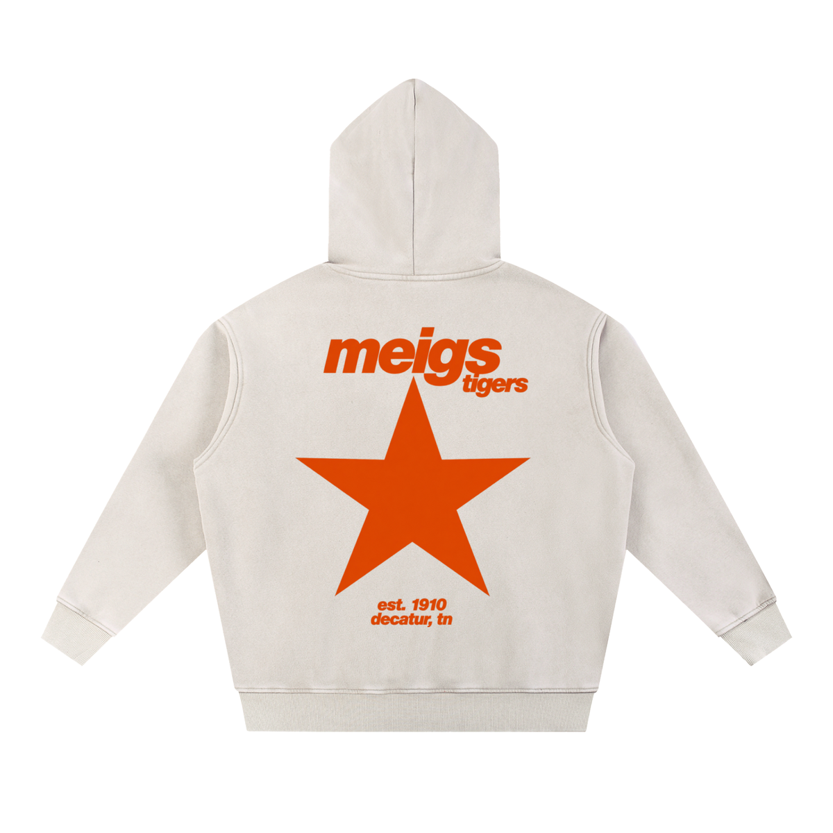 Big Star Meigs County Snow Wash Fleece Oversize Hoodie