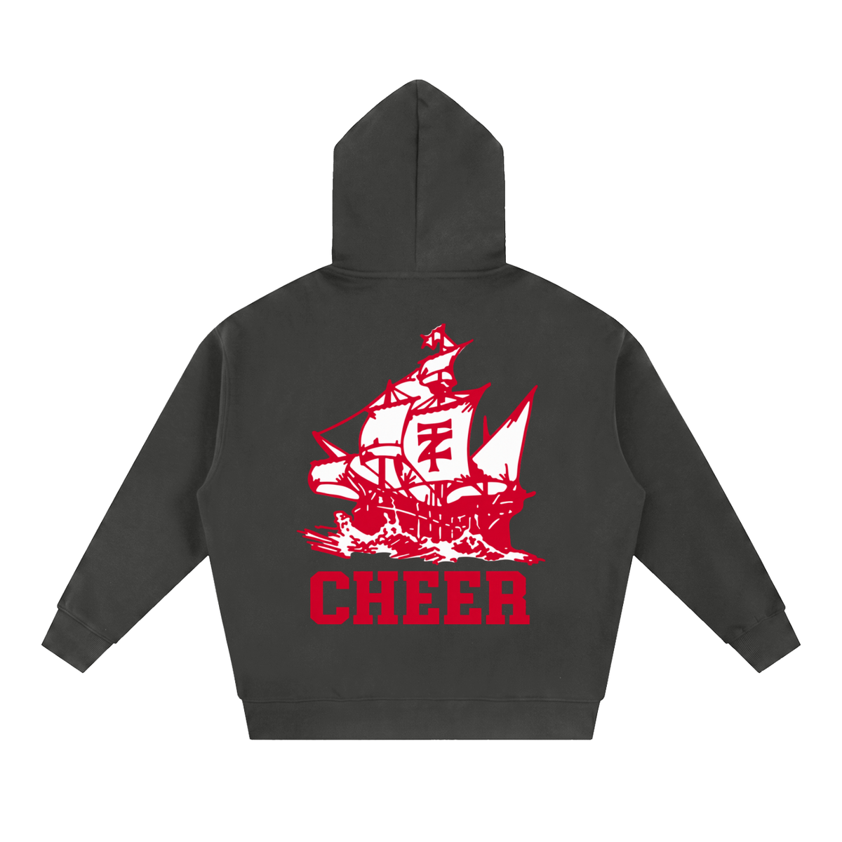 Simple Tappan Zee Essential Oversized Fleece Boxy Hoodie