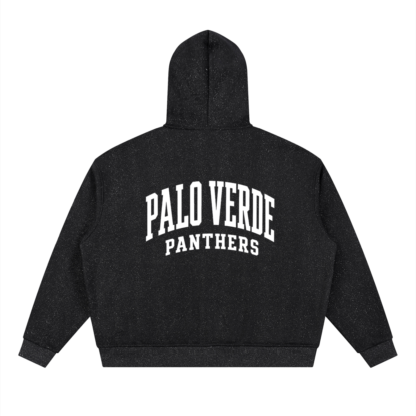 Unisex Sparkles Full Zip Boxy Hoodie