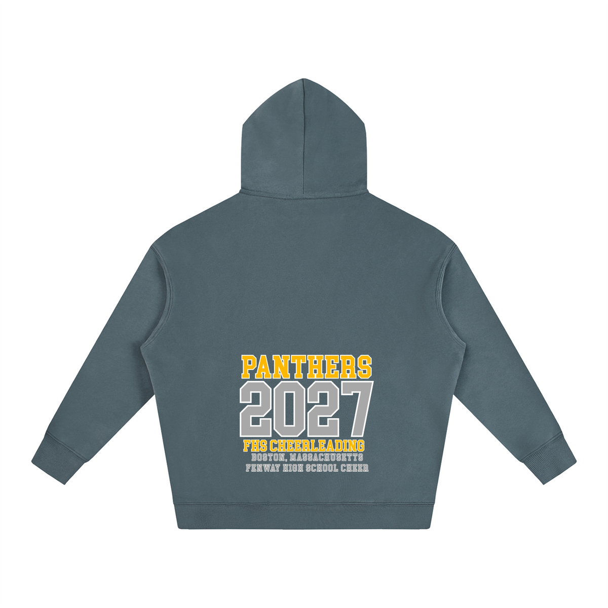 Cursive Front Fenway Oversize Fleeced Hoodie