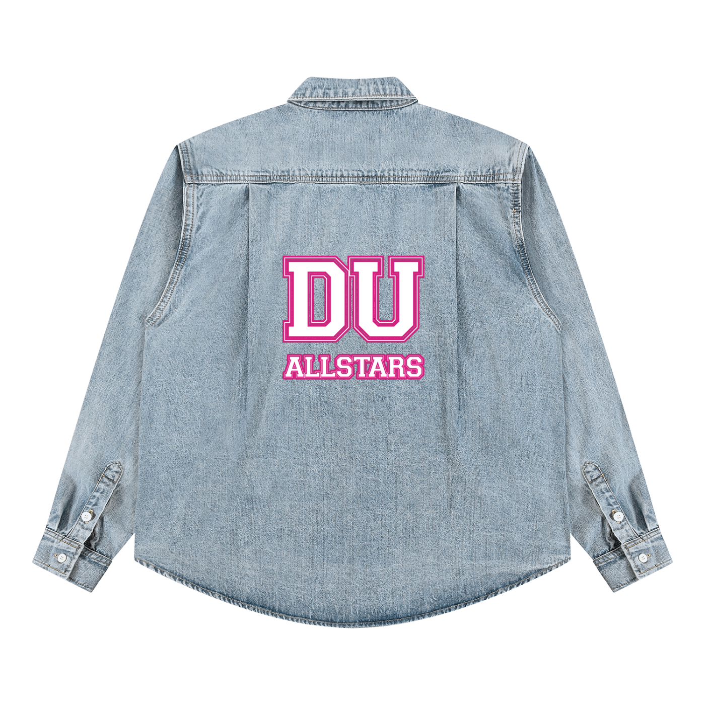 Unisex Vintage Wash Denim Jacket