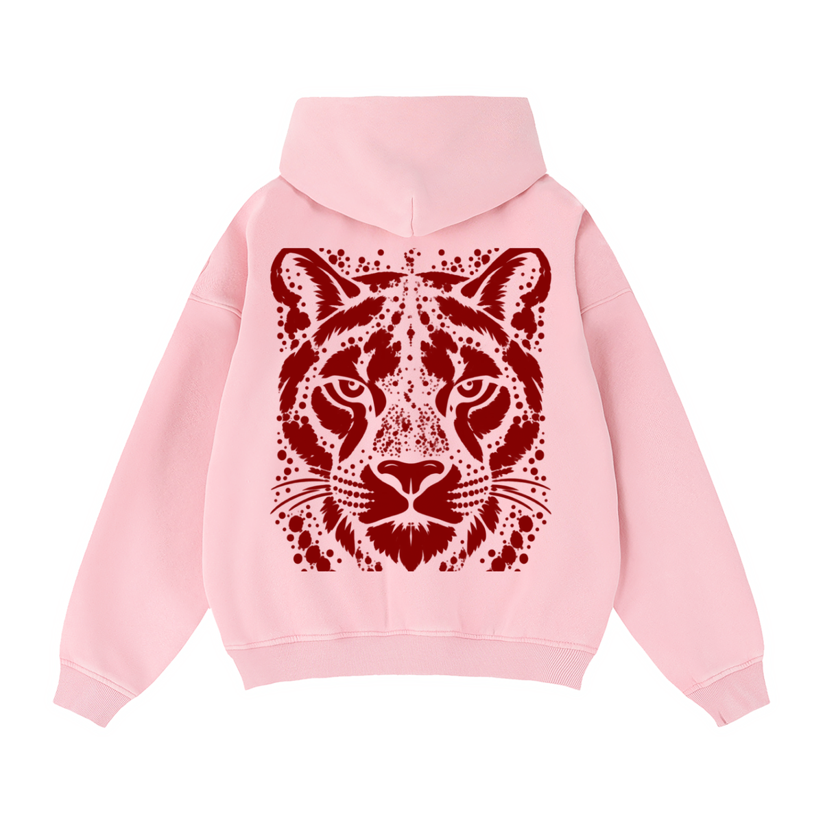 Zip-Through Boxy Fleece Hoodie