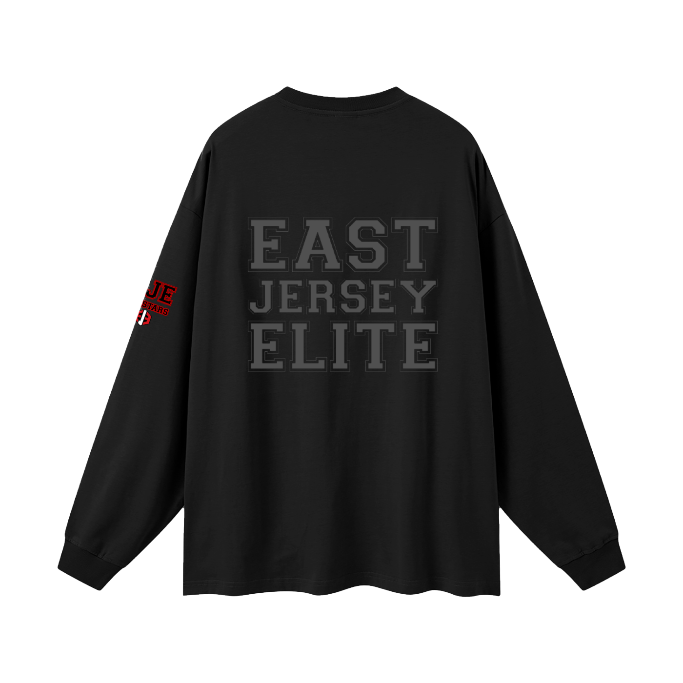 SLEEVE DESIGN Oversized Unisex Long Sleeve T-Shirt