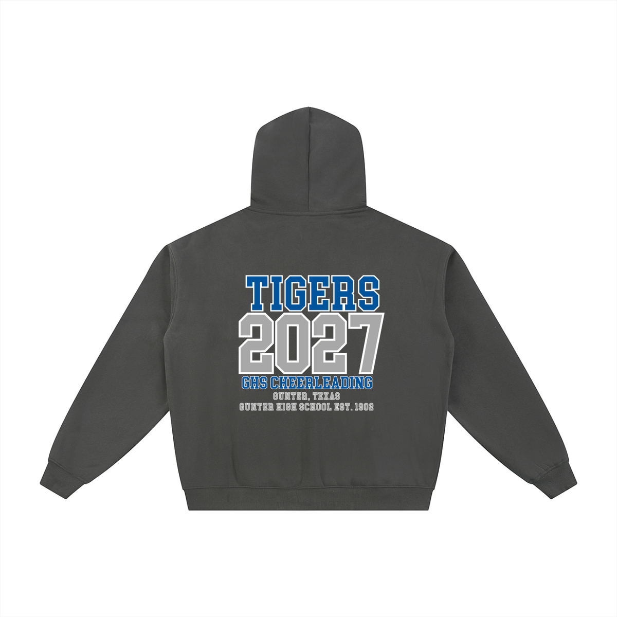 Year Gunter Essential Fleece Zip-Through Hoodie