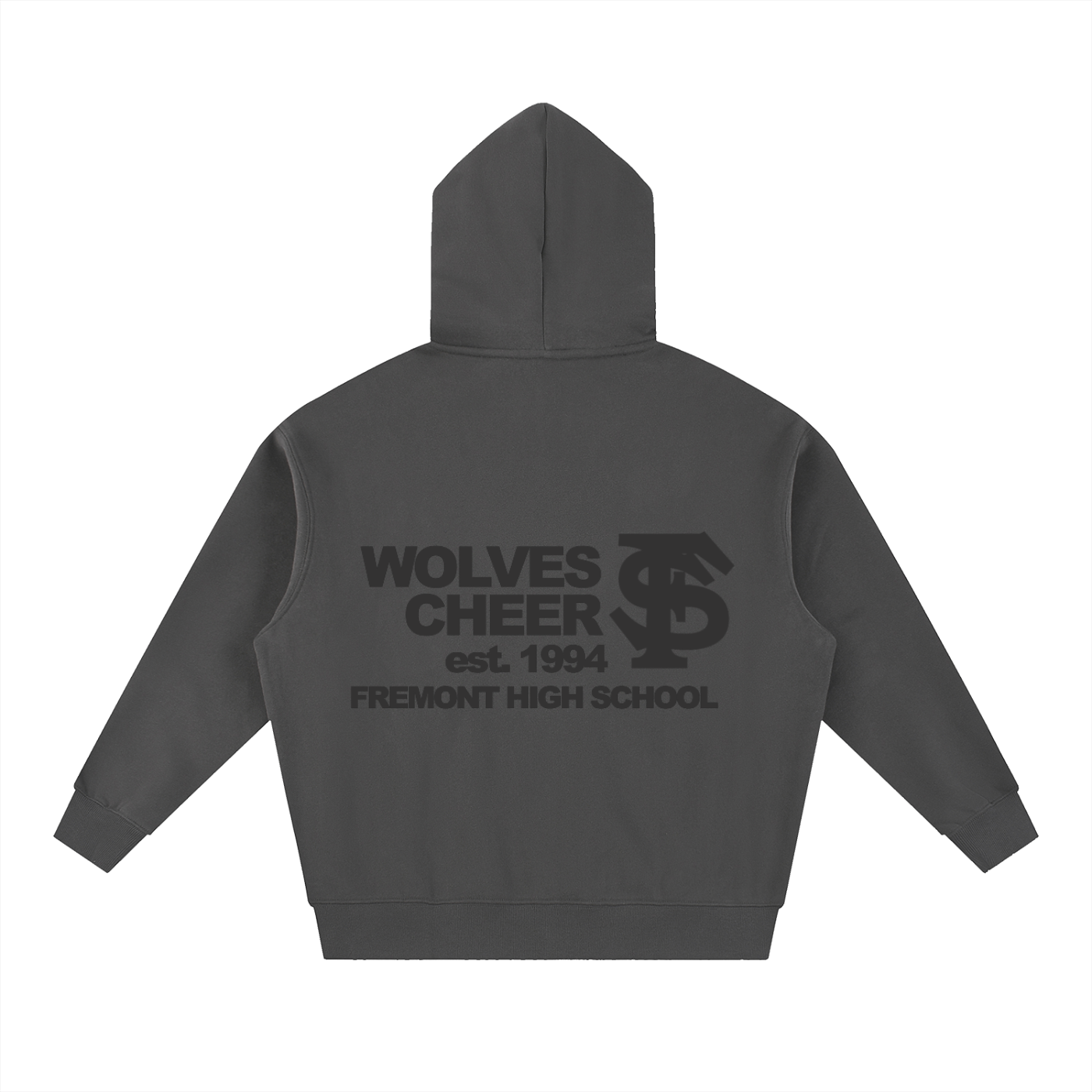 Essential Oversized Boxy Fit Fleece Hoodie