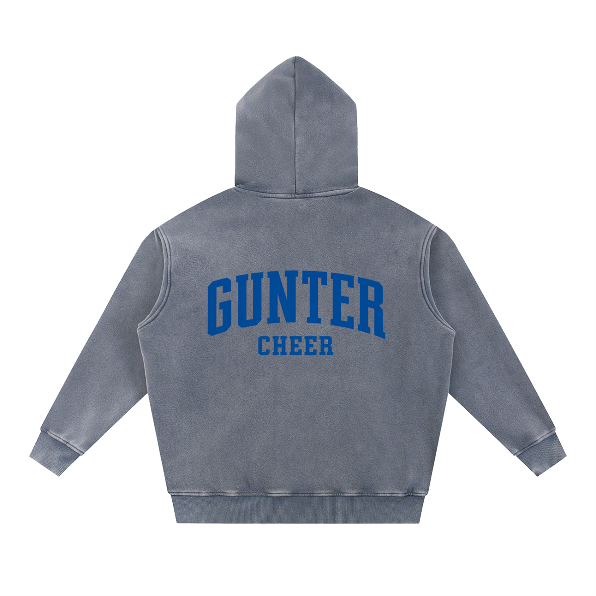 Snow Wash Fleece Oversize Hoodie