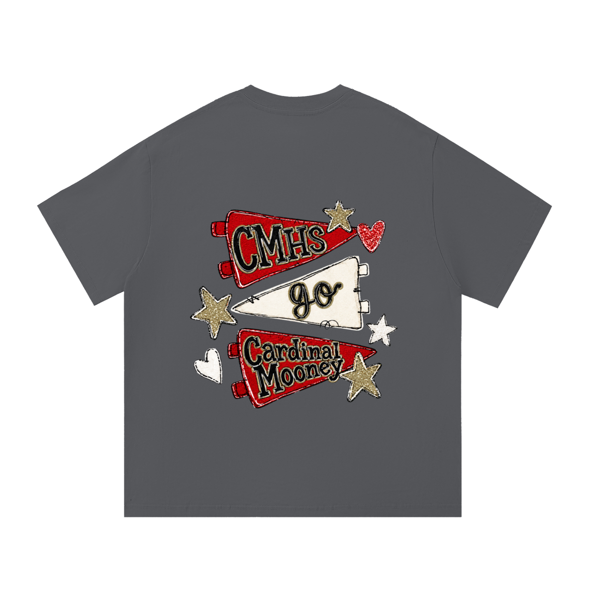 Lets Go Cardinal Mooney Essential Cotton T-Shirt
