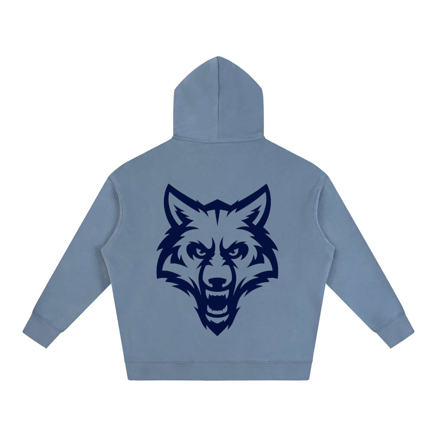 Wolf Graphic Oversized Hoodie