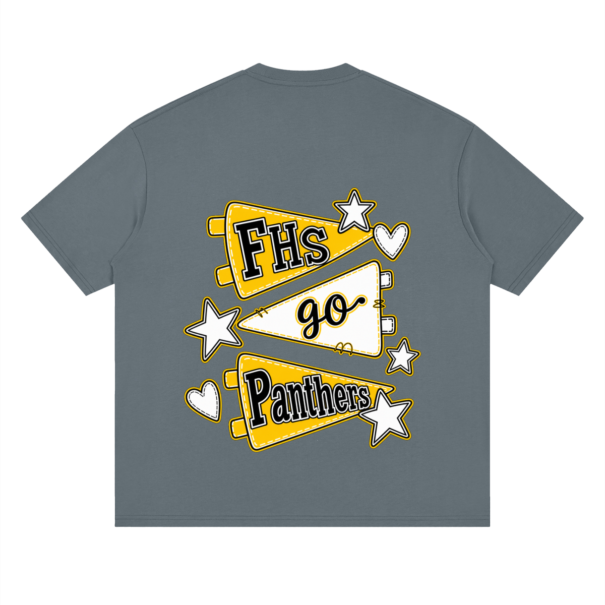 Lets Go Fenway Oversized Drop Shoulder T-Shirt