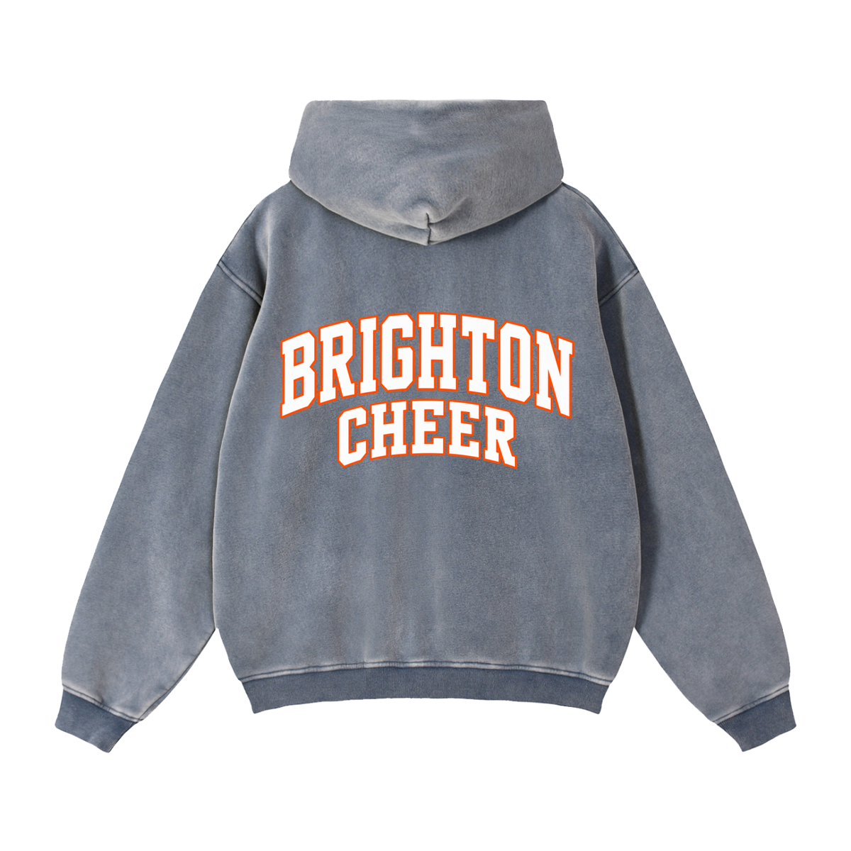 Zip-Through Boxy Fleece Hoodie