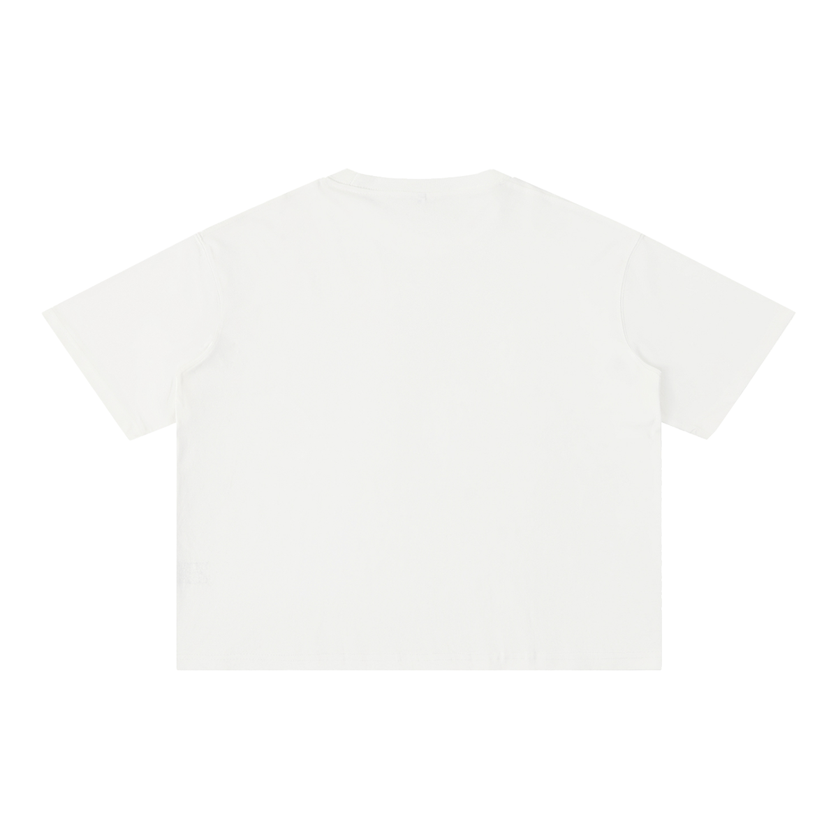 Basic 2 White Westhampton Mineral Wash Boxy Cotton T-Shirt