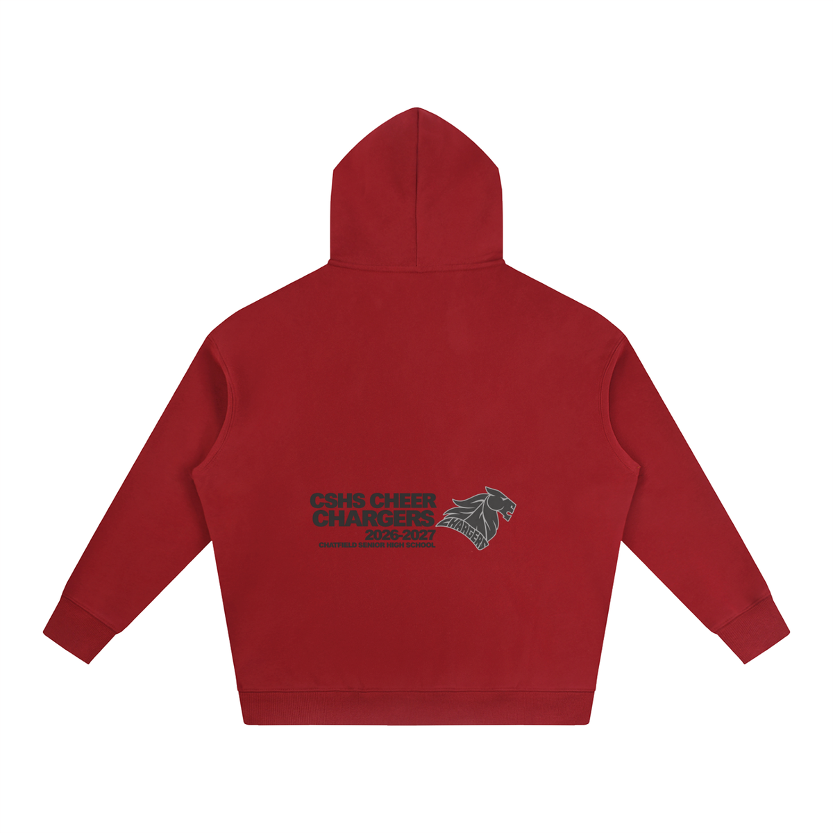 Vector Star Front Chatfield Oversize Fleeced Hoodie
