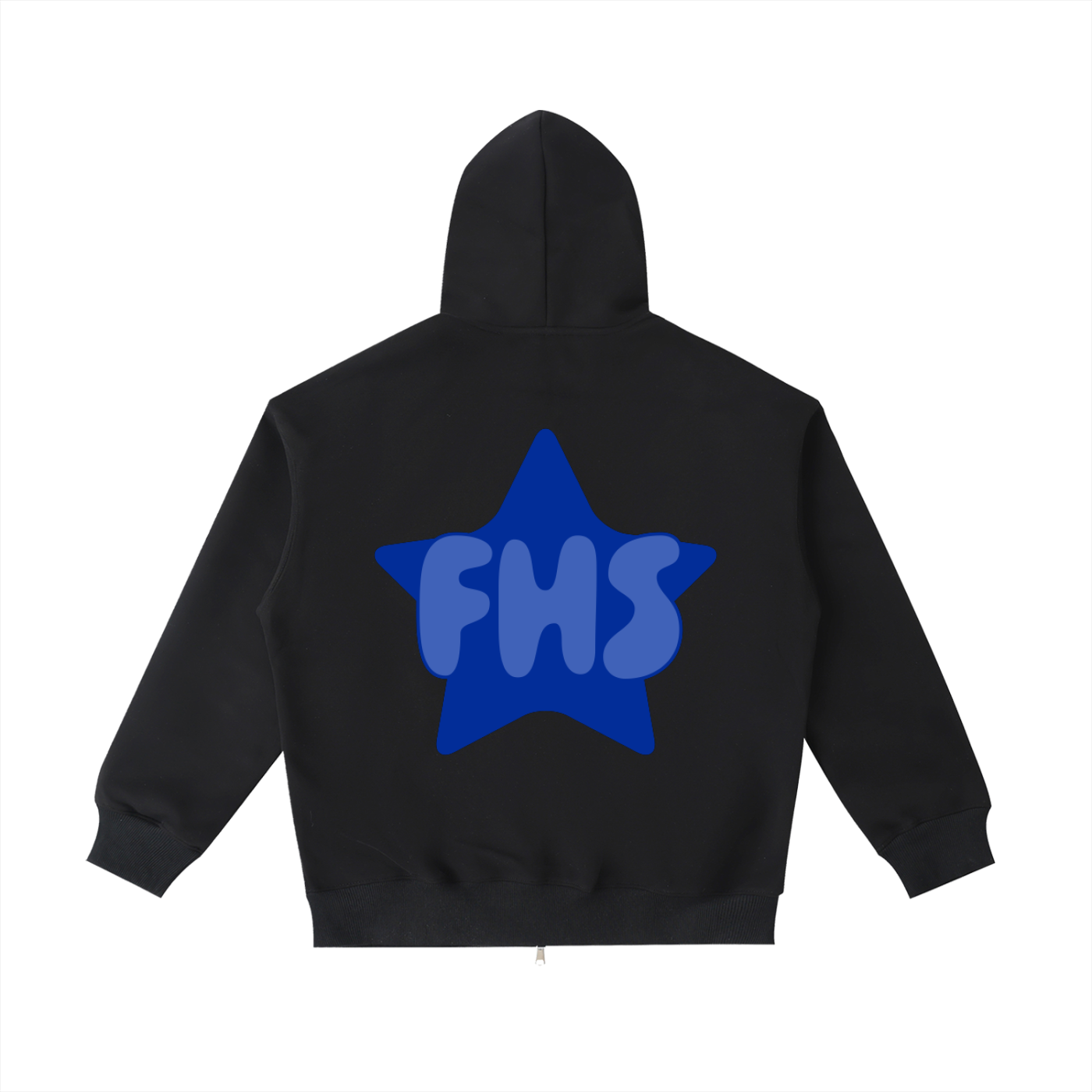 Zip Up Star Hoodie