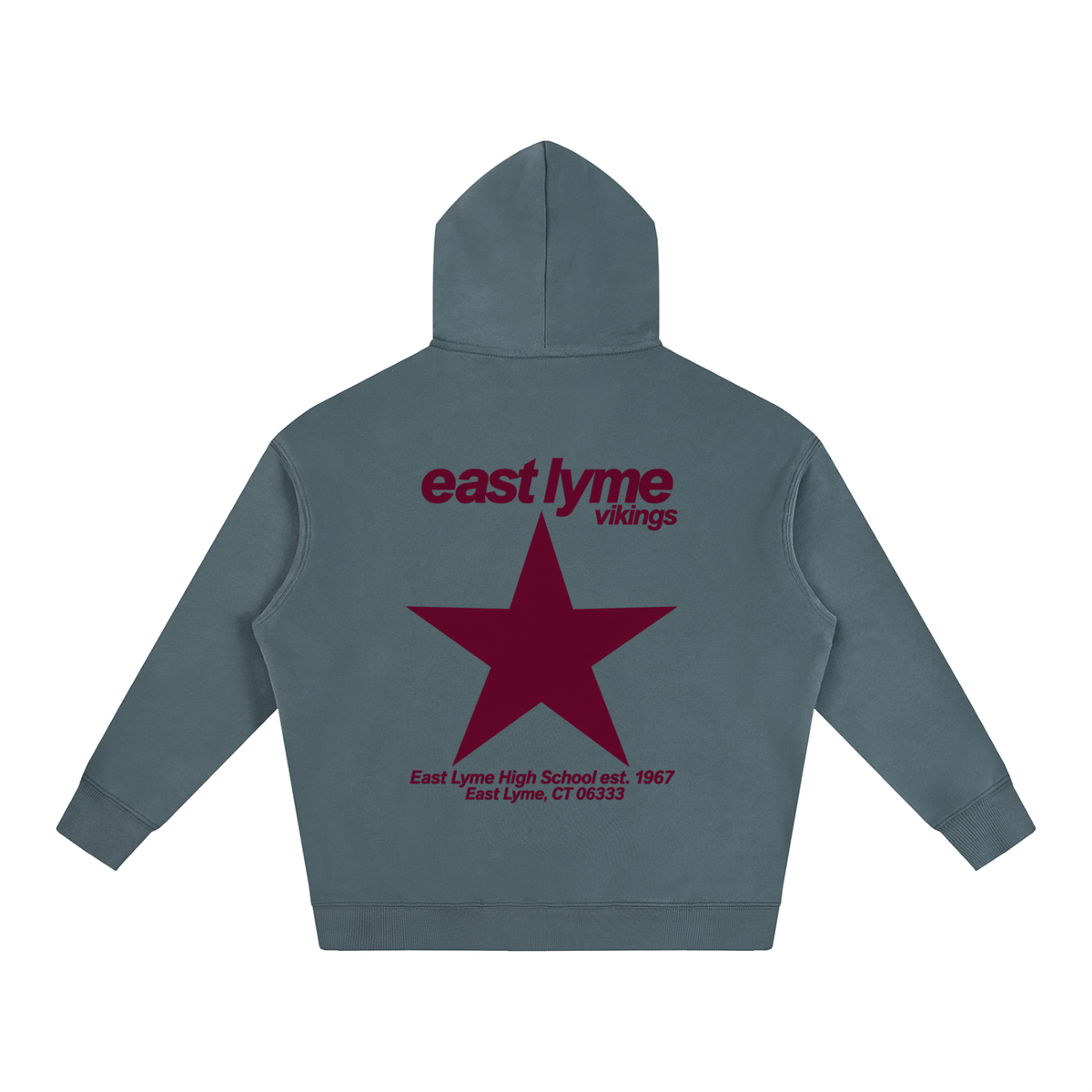 Big Star East Lyme Oversize Fleeced Hoodie