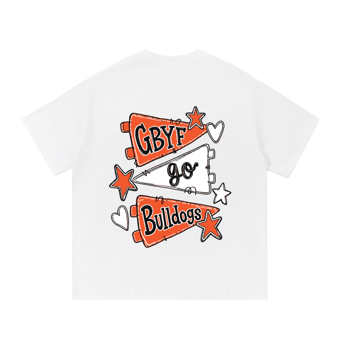 Lets Go Green Bulldogs Essential Cotton T-Shirt