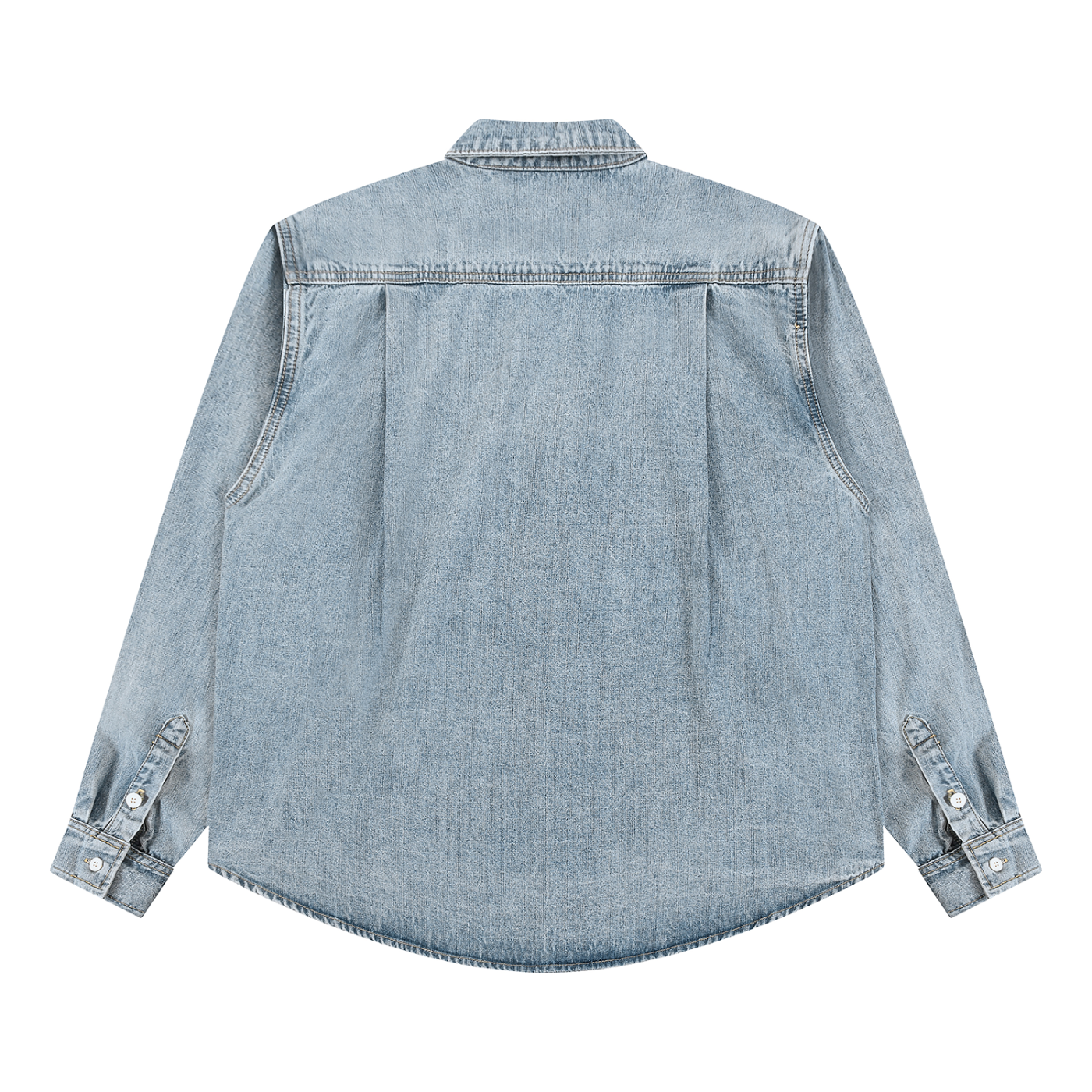 Unisex Vintage Wash Denim Jacket