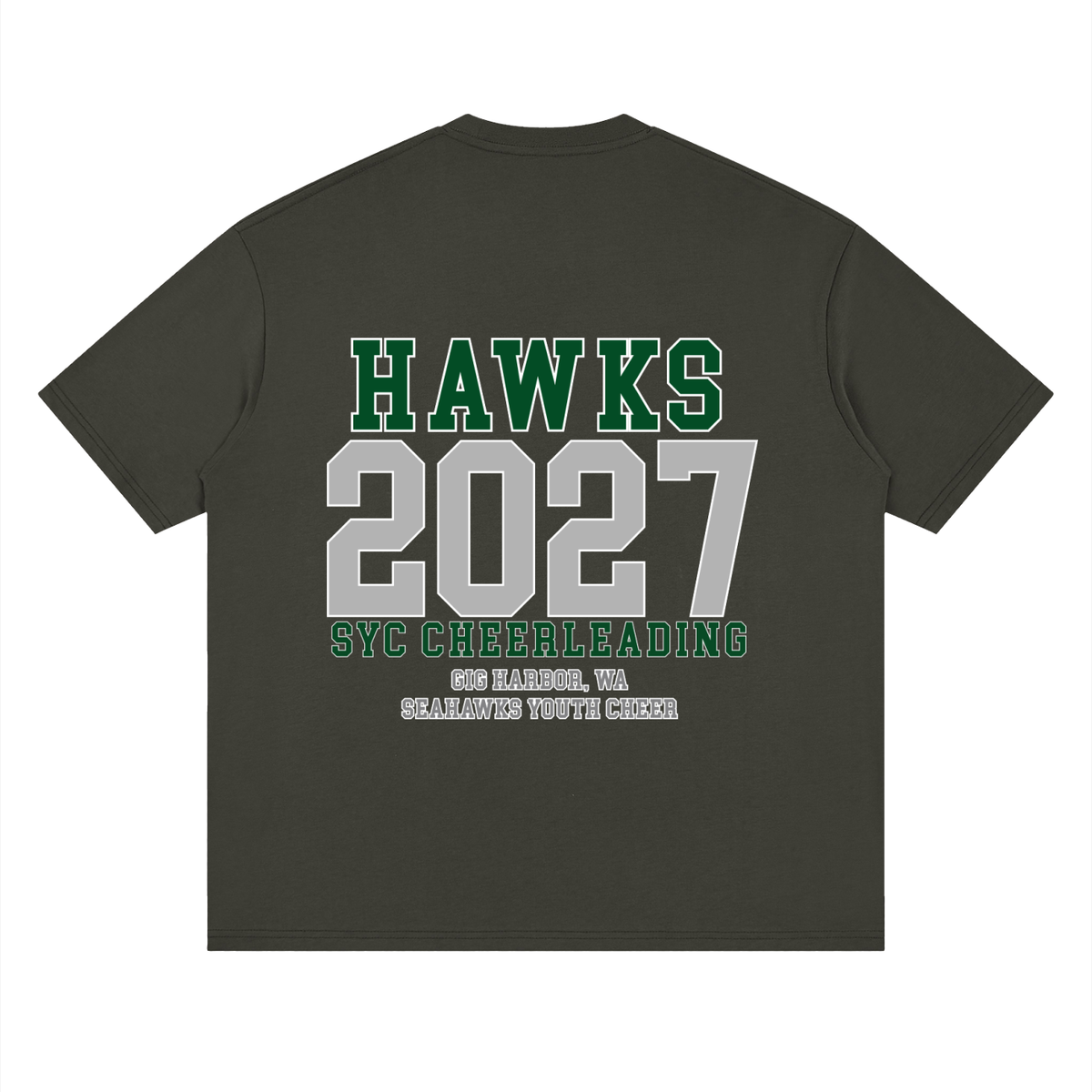 Year Seahawks Oversized Drop Shoulder T-Shirt