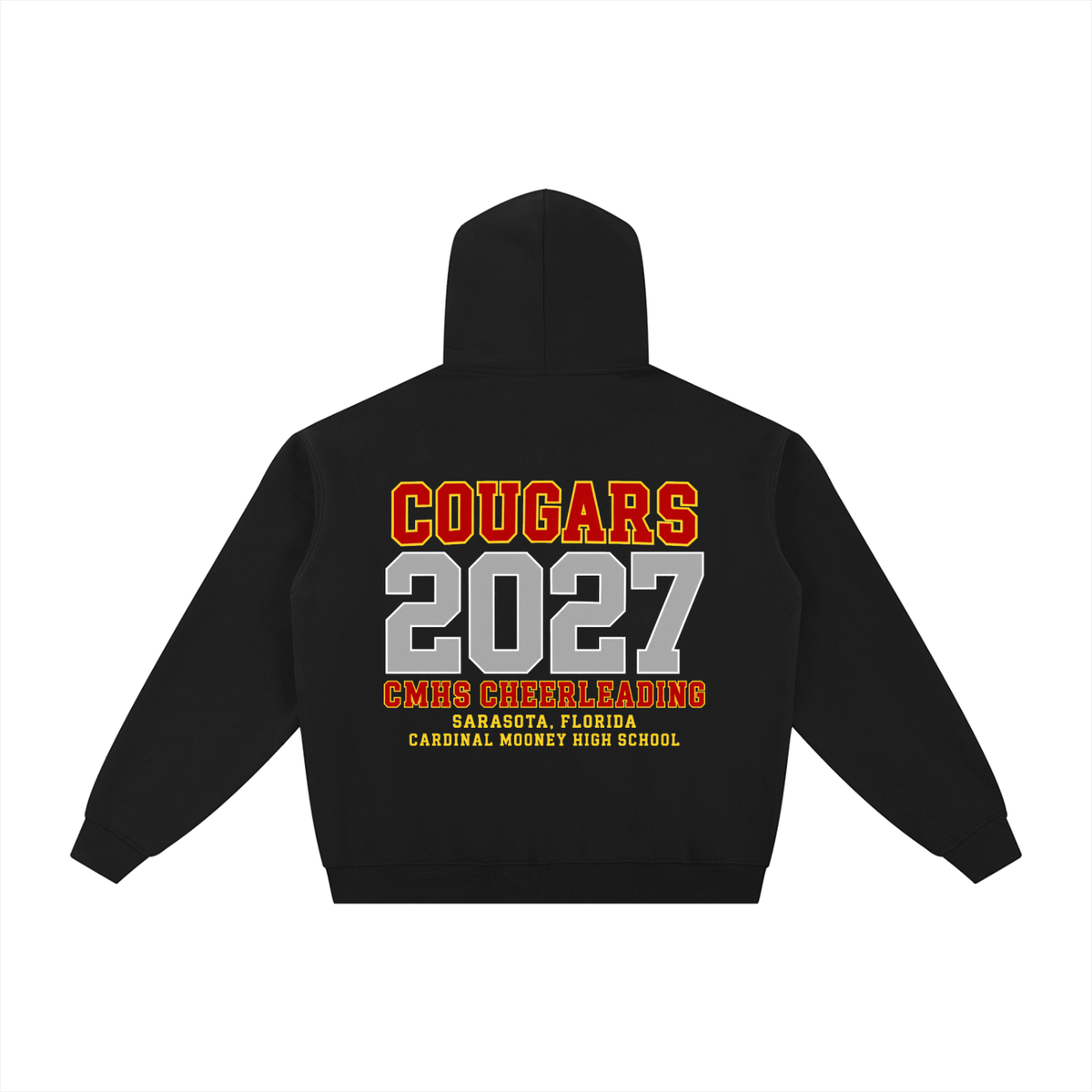 Year Cardinal Mooney Essential Fleece Zip-Through Hoodie