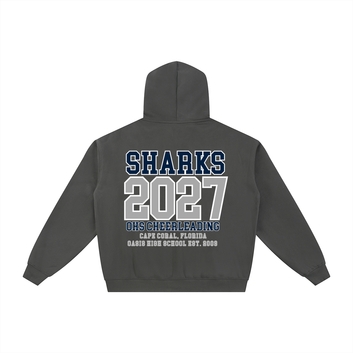 Simple Oasis Essential Fleece Zip-Through Hoodie