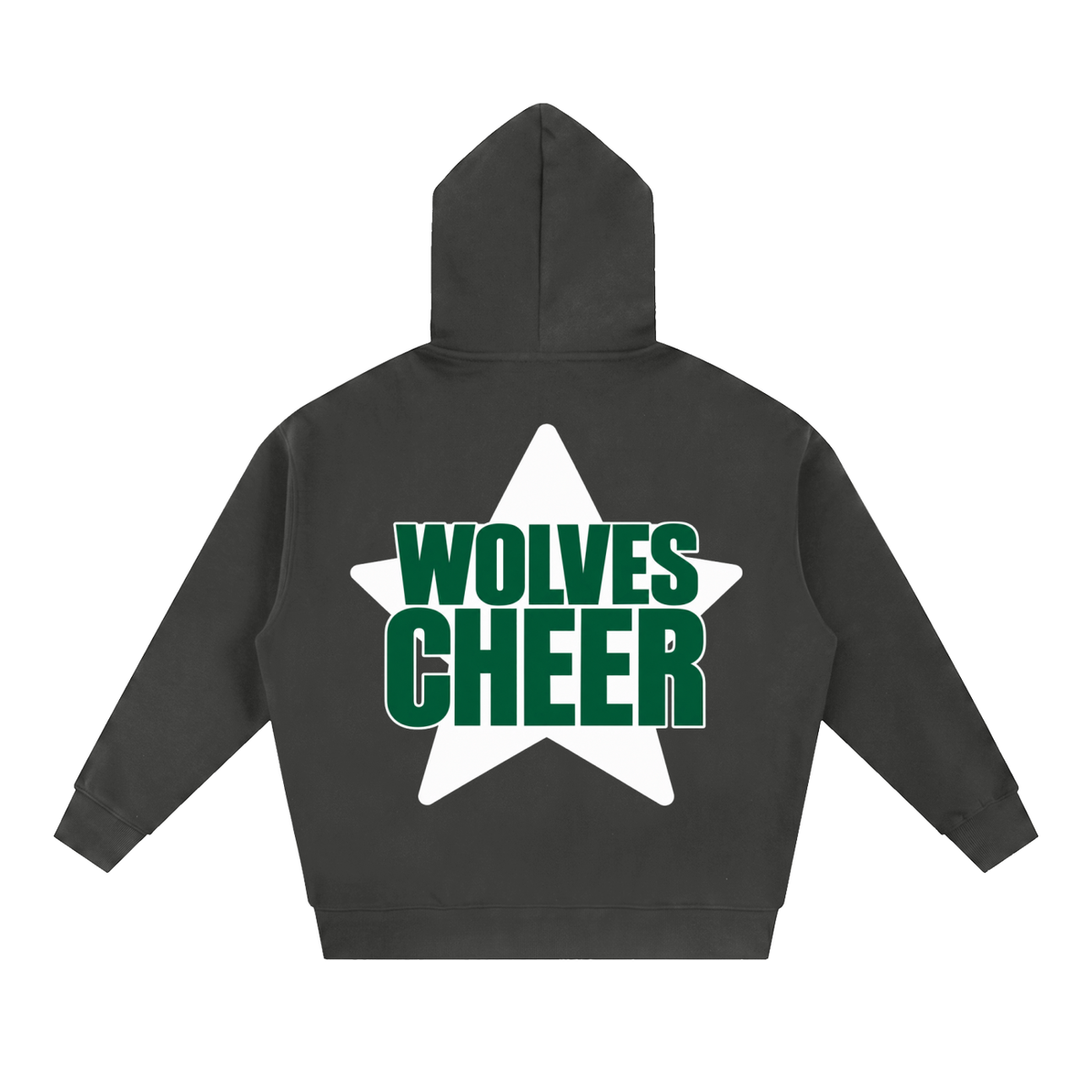 Star Green River Essential Oversized Fleece Boxy Hoodie
