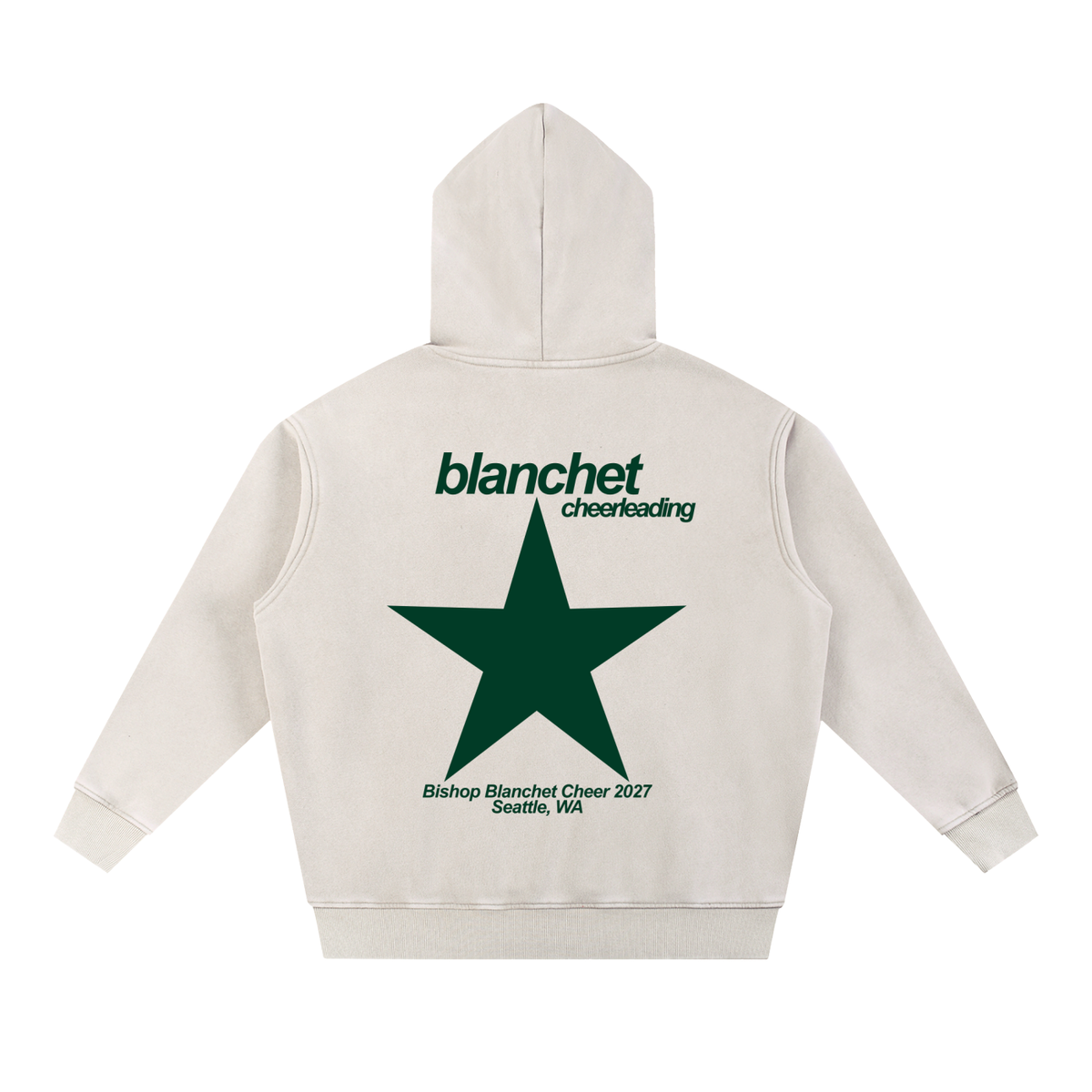 Big Star Blanchet Snow Wash Fleece Oversize Hoodie