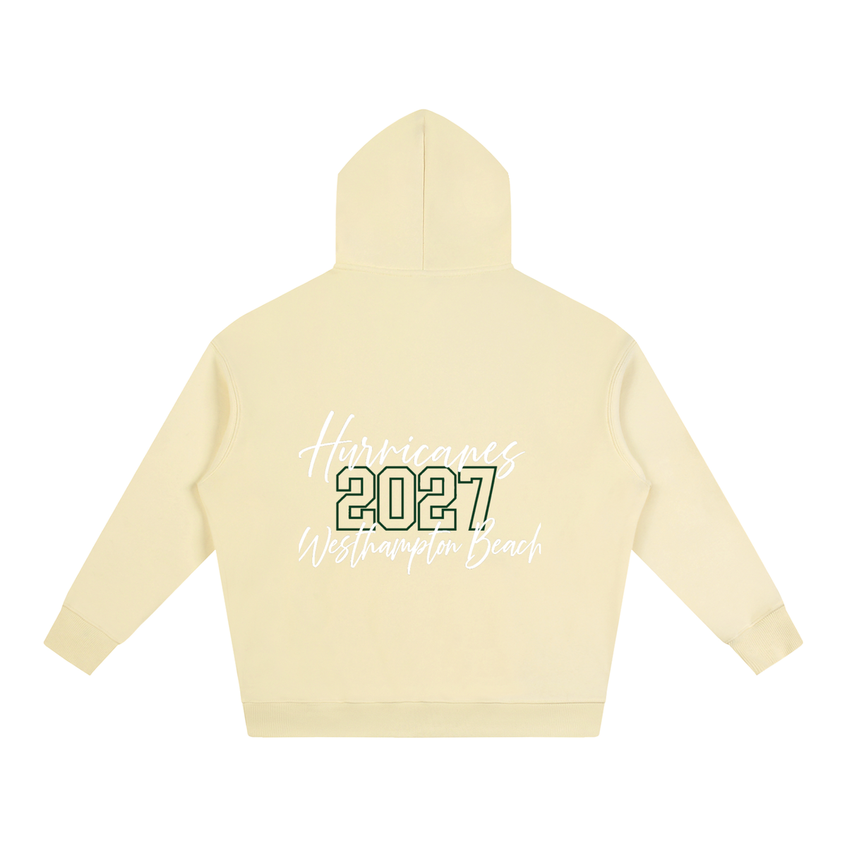 Cursive Front Westhampton Oversize Fleeced Hoodie
