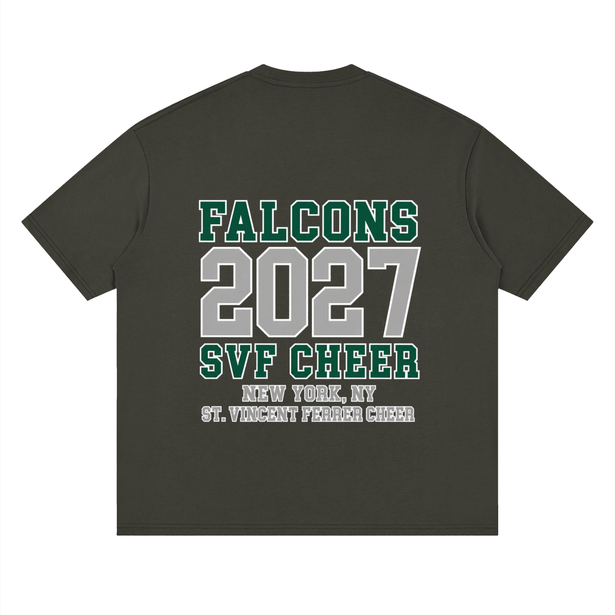 Year St Vincent Ferrer Oversized Drop Shoulder T-Shirt