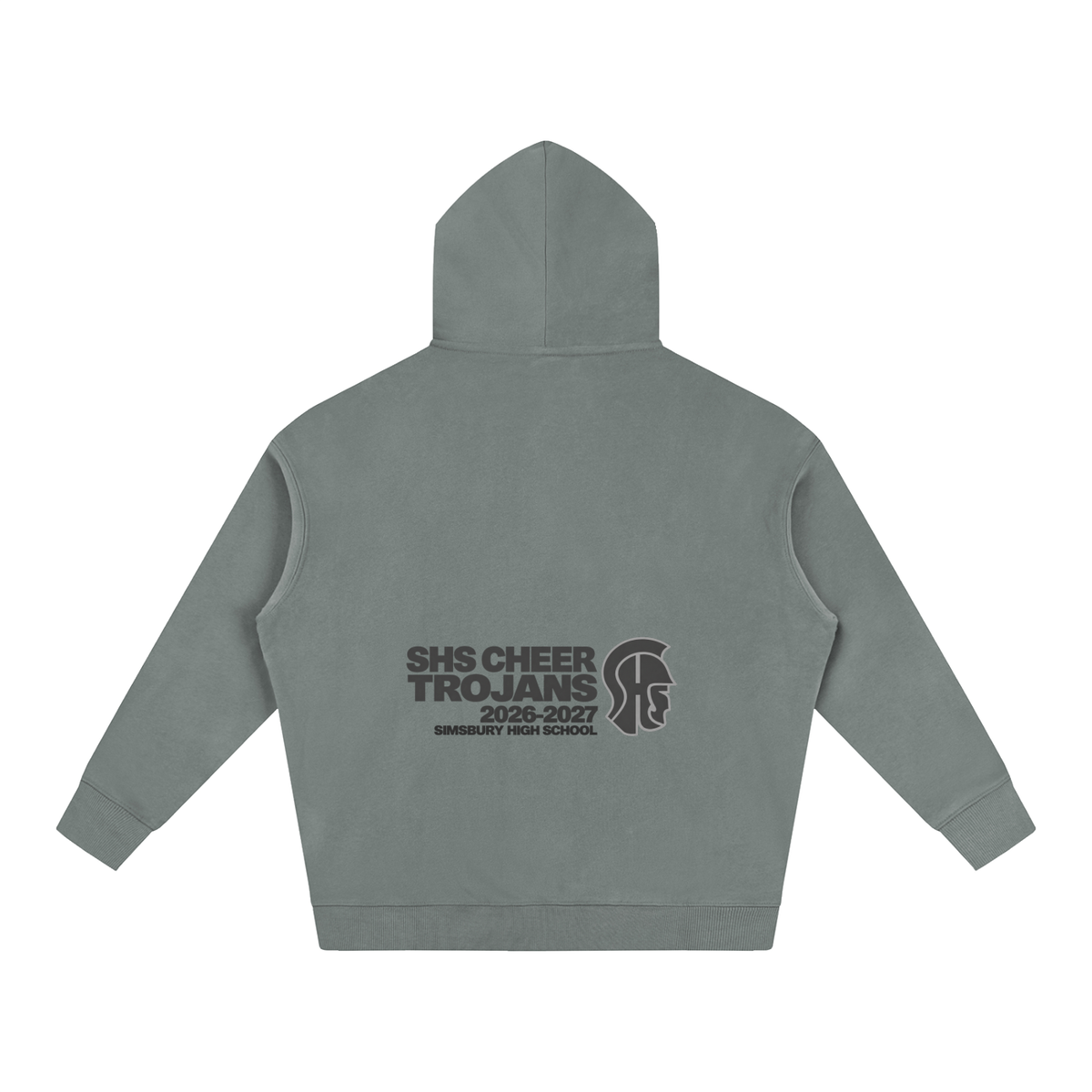 Vector Star Front Simsbury Oversize Fleeced Hoodie