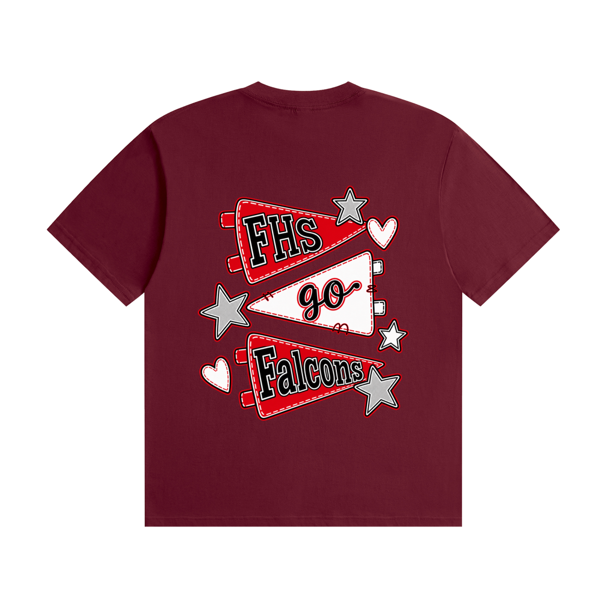 Lets Go Fitch Unisex Seamless Cotton T-Shirt