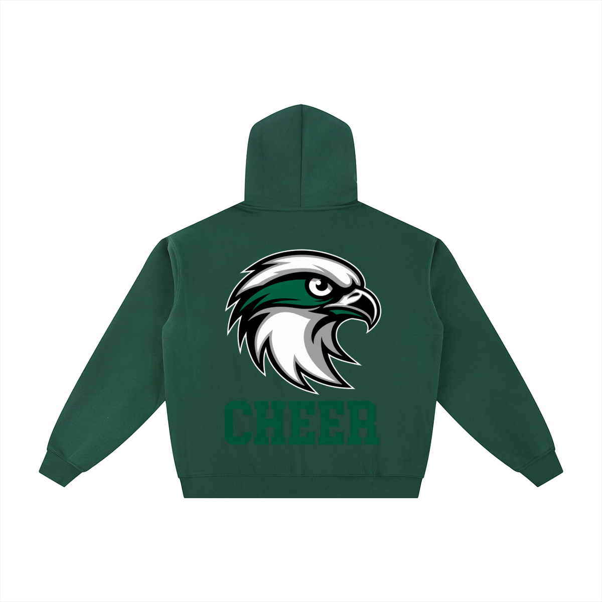 Simple Seahawks Essential Fleece Zip-Through Hoodie