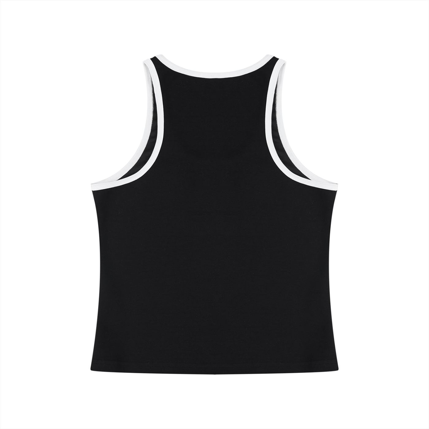 Women's Color Block Cropped Tank Top