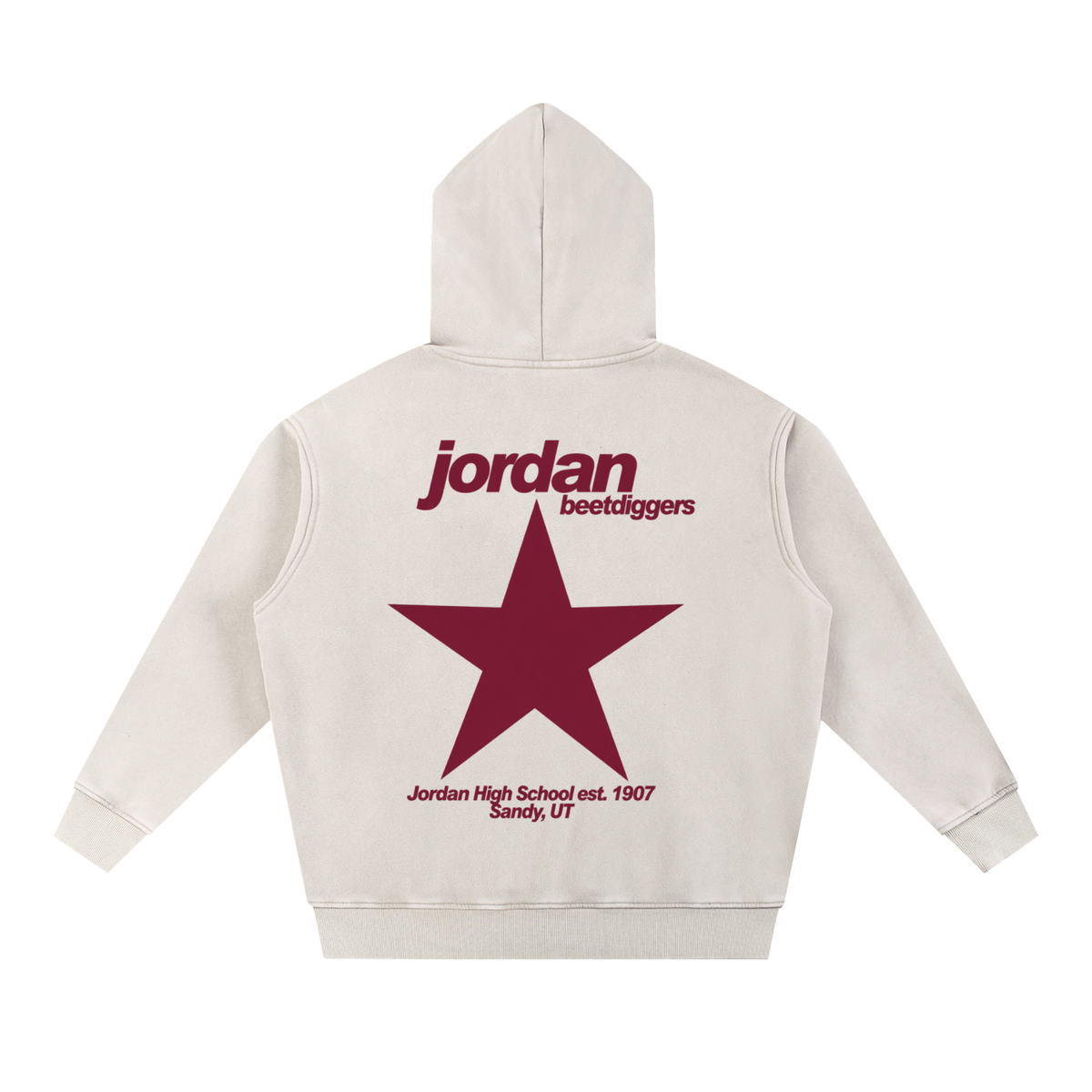 Big Star Jordan Snow Wash Fleece Oversize Hoodie