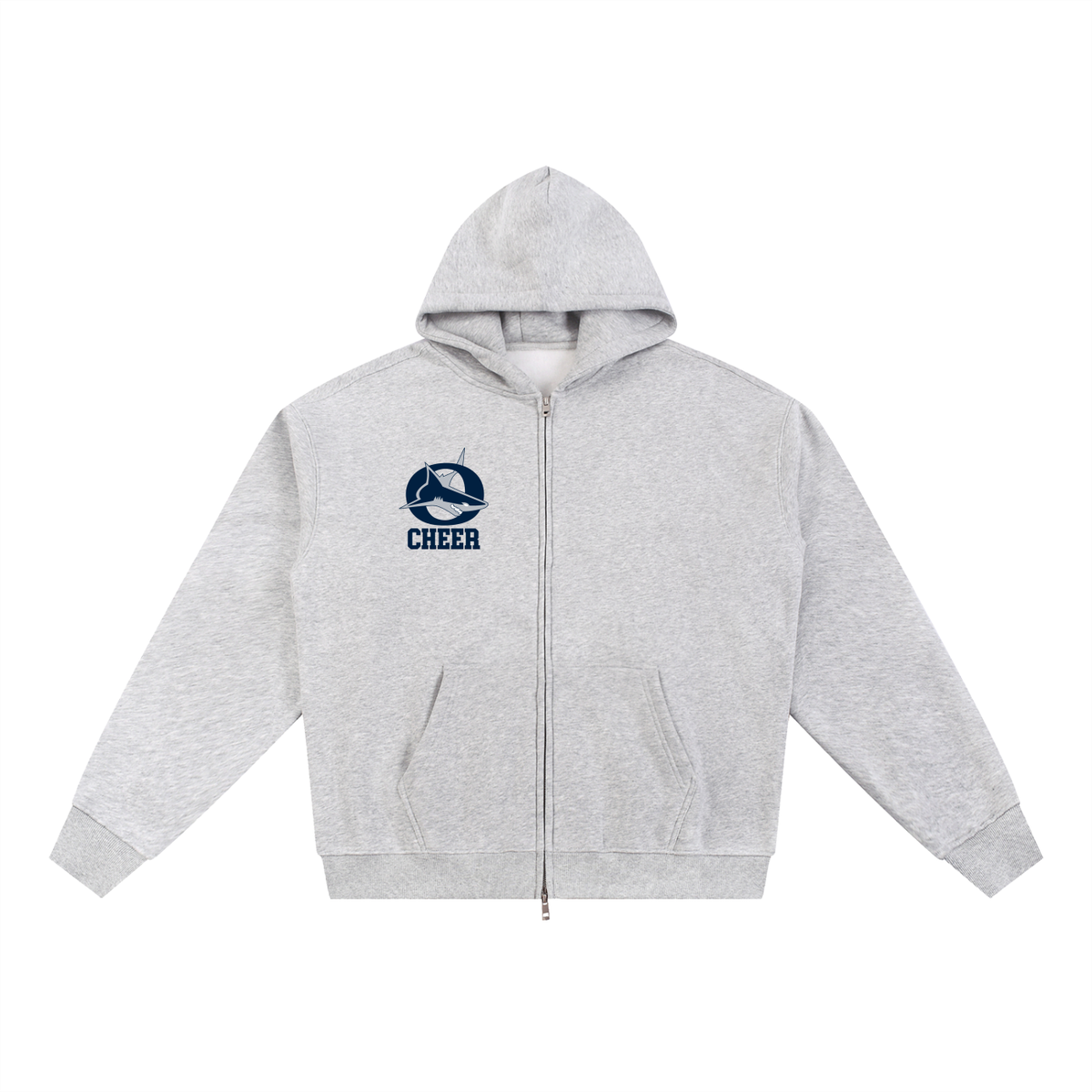 Simple Oasis Essential Fleece Zip-Through Hoodie