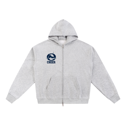 Simple Oasis Essential Fleece Zip-Through Hoodie