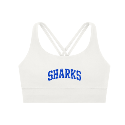 Strappy Criss-Cross Sports Bra