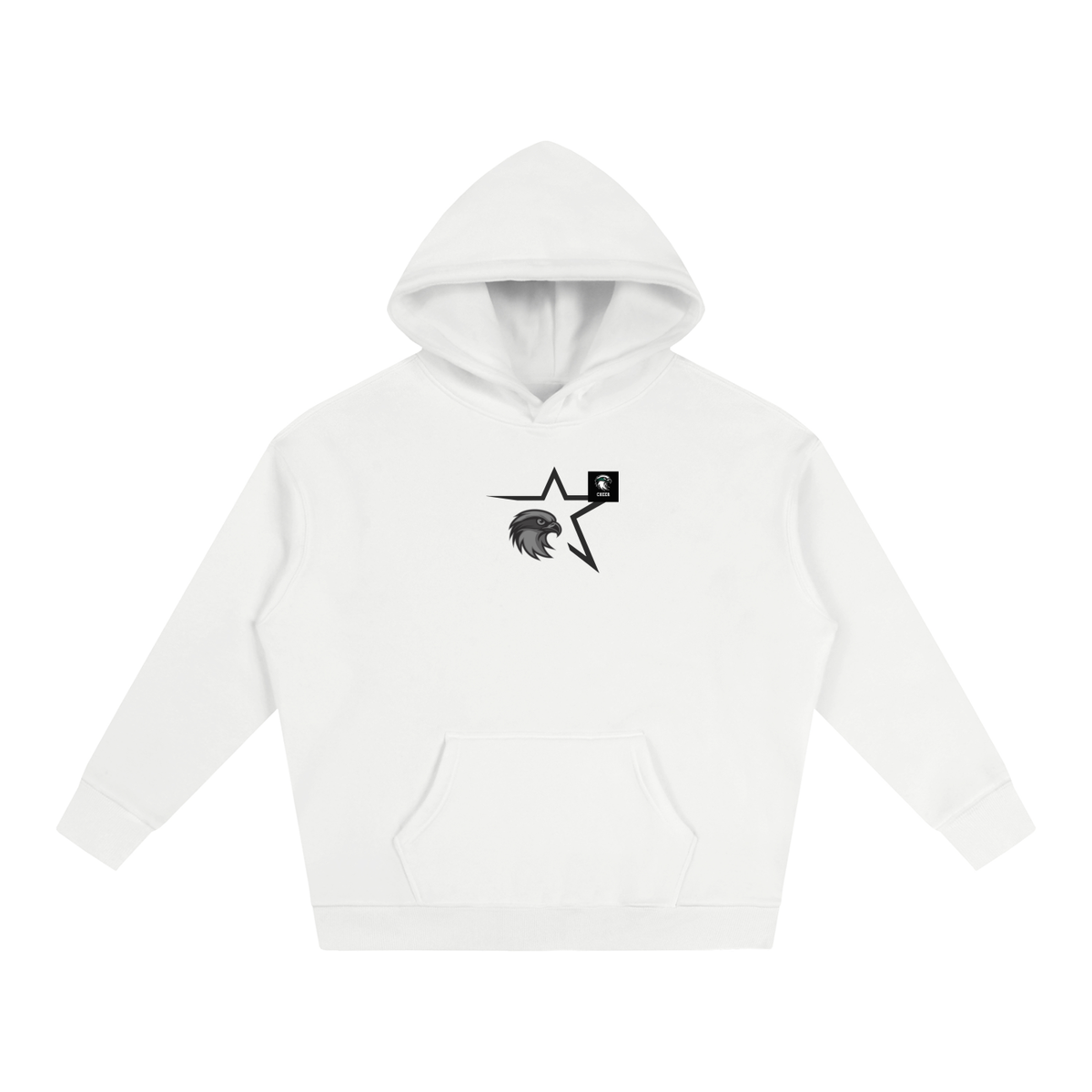 Vector Star Front Seahawks Oversize Fleeced Hoodie