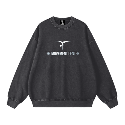Snow Washed Oversized Sweatshirt