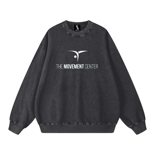 Snow Washed Oversized Sweatshirt