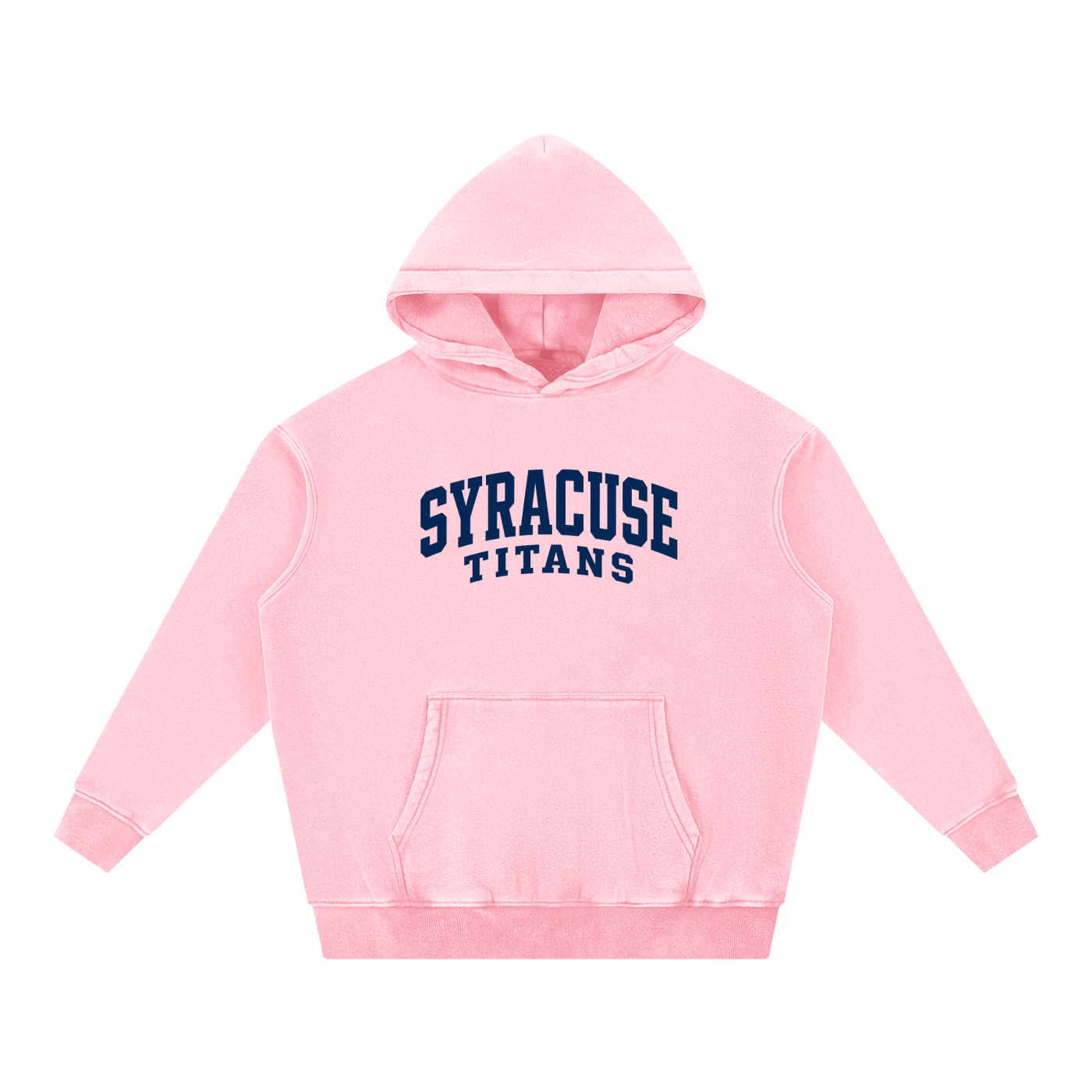 Snow Wash Fleece Oversize Hoodie