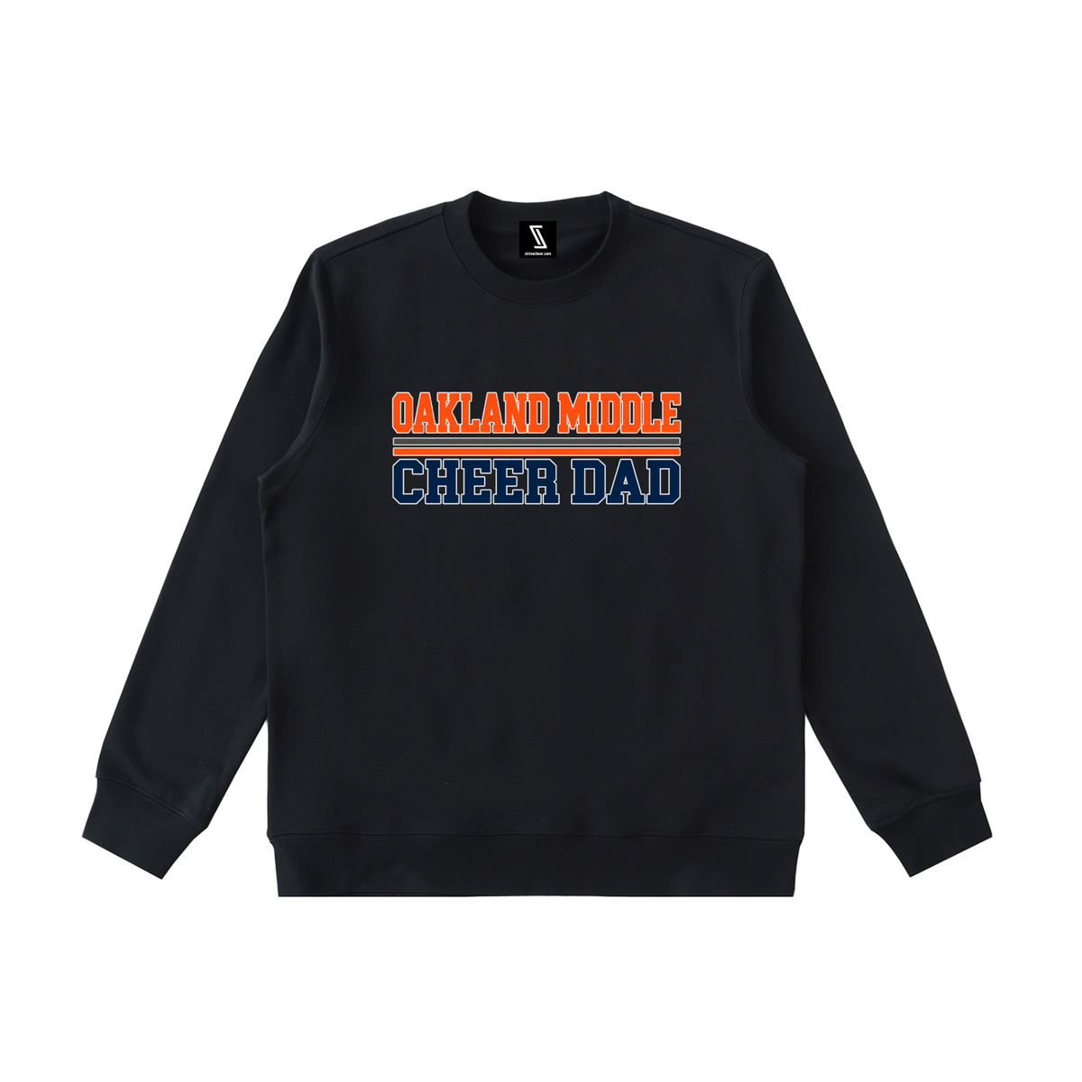 Dad Oakland Middle Essential Heavyweight Crewneck Sweatshirt