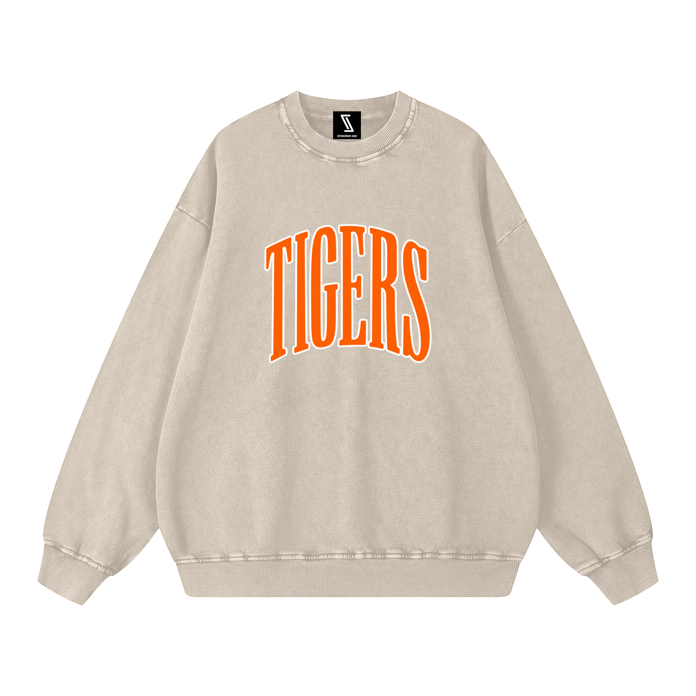 Snow Washed Oversized Sweatshirt