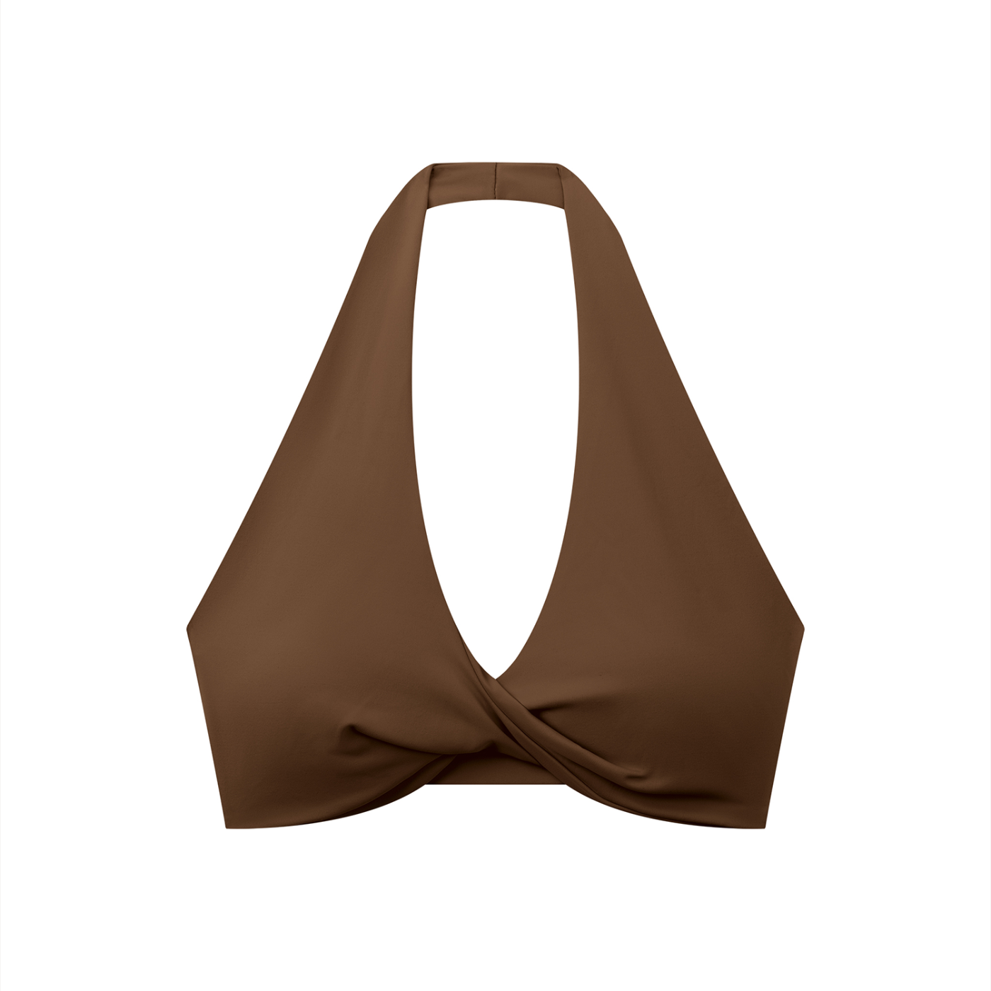 Strive Pleated Halter Sports Bra