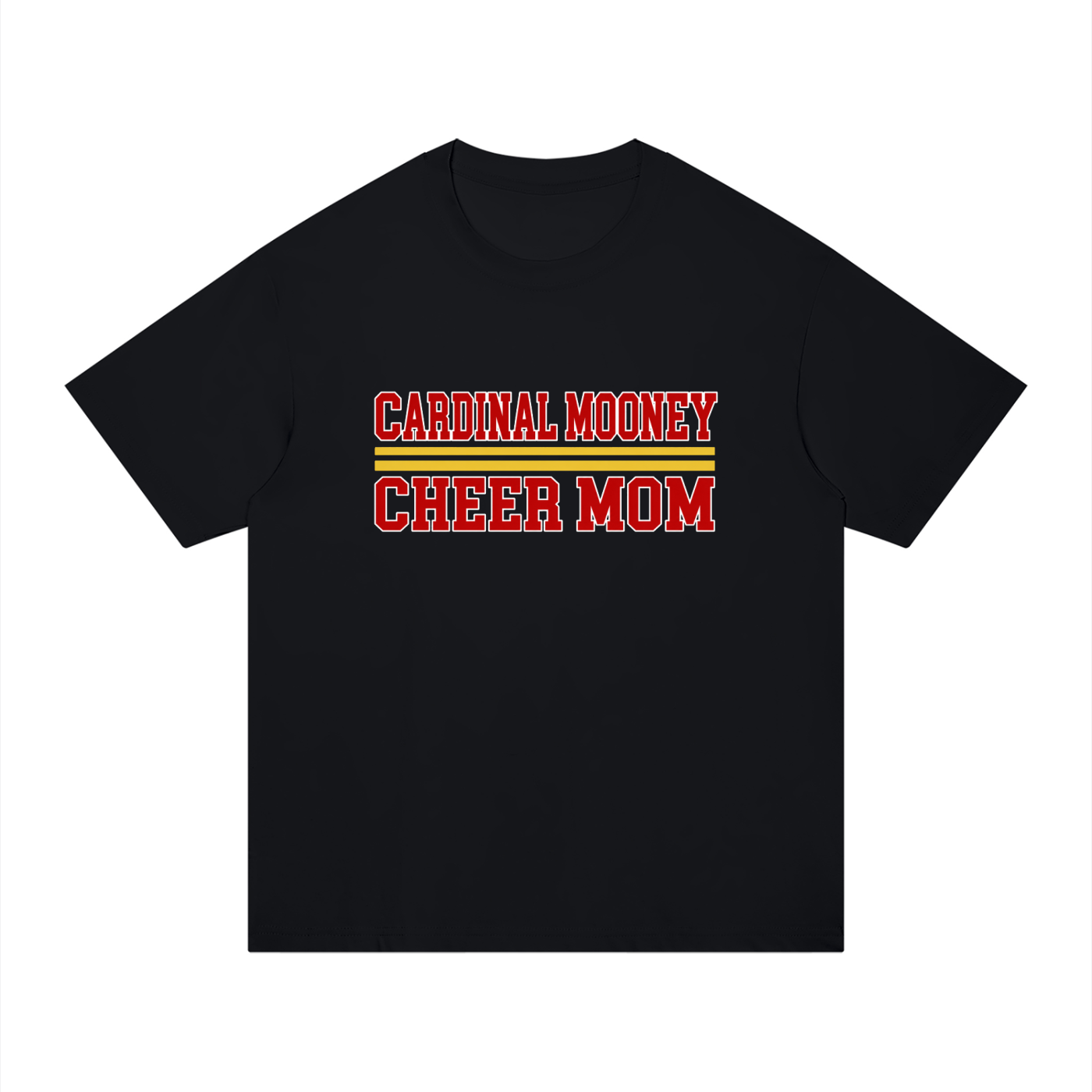 Mom Cardinal Mooney Unisex Regular Fit Cotton T-Shirt