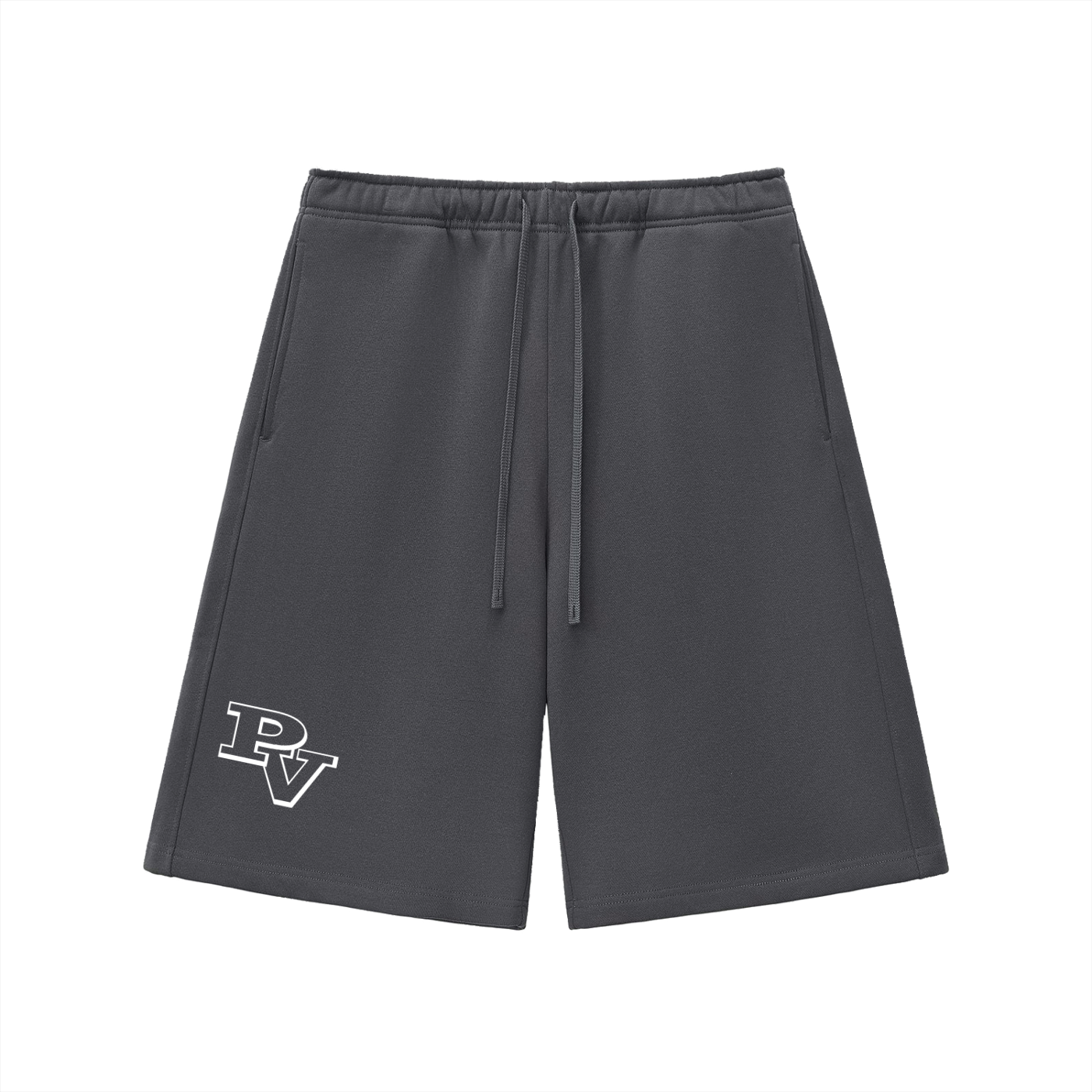 baggy longline sweat shorts