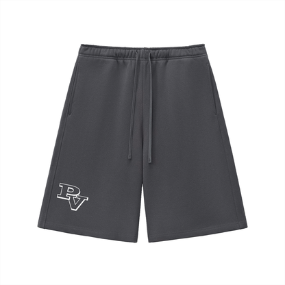 baggy longline sweat shorts