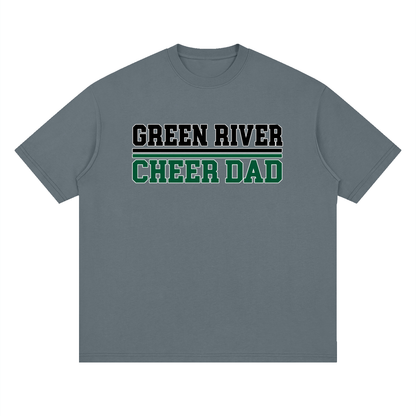 Dad Green River Oversized Drop Shoulder T-Shirt