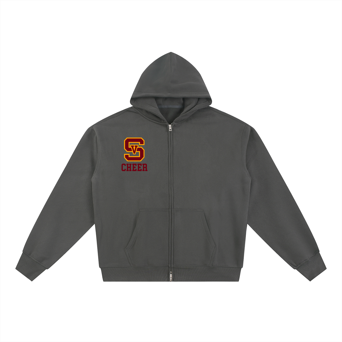 Year Simi Valley Essential Fleece Zip-Through Hoodie
