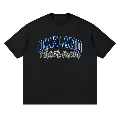 Cheer Mom Oakland Middle Oversized Drop Shoulder T-Shirt
